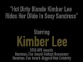Hot Dirty Blonde Kimber Lee Rides Her Dildo In Sexy Sundress
