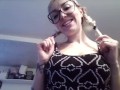 nerdy horny girl