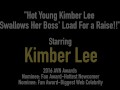 Hot Young Kimber Lee Swallows Her Boss' Load For a Raise!!