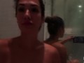 Eva Lovia masturbating in the shower - Pussy play