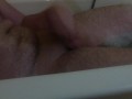 Amateur italian teen jacks off in bath tub