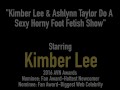 Kimber Lee & Ashlynn Taylor Do A Sexy Horny Foot Fetish Show
