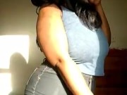 SEXY Bbw in shorts sunkissed