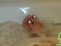 FootWorship & HandJob In The Hot Tub