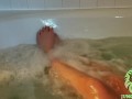 FootWorship & HandJob In The Hot Tub