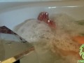 FootWorship & HandJob In The Hot Tub