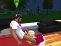 bbw neighbor stops by while i have company