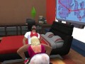 bbw neighbor stops by while i have company