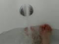 Feet Soaking In Bath