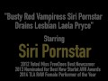 Busty Red Vampiress Siri Pornstar Drains Lesbian Laela Pryce