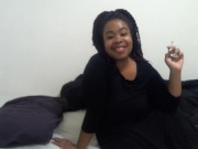 Hairy Creamy Pussy Ass Shaking Smoke Session BBW - Cami Creams