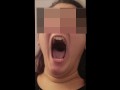 Girl Yawn pt2
