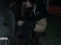 AMATEUR PEEING IN PUBLIC PARKING LOT- HIGH RISK 