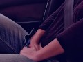 Phone clip DONT TRY THIS! Girlfriend has two orgasms while boyfriend drives
