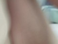 Brunette 18 Year Old Slut Takes Huge Cock
