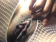 wet pussy fetish, masturbation, cum watch black girl play with wet pussy