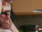 Schoolgirl Jasmine Has A Silent Hard Morning