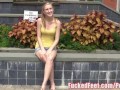 Cute Amateur Teen Gets Picked Up Off Streets for Footjob for FuckedFeet