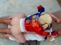 Ginger Harley Quinn Cosplay Creampie | Redhaired Pussy Doll Girl Fucks