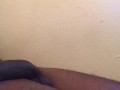 Black dick flaccid to erect
