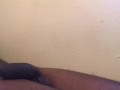 Black dick flaccid to erect