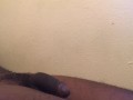 Black dick flaccid to erect