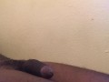 Black dick flaccid to erect