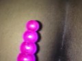 First time anal play at home with toys