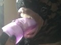 PRETTY LACE MASKED BI FEMALE DEEPTHROAT NEW VIBRATOR