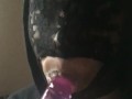 PRETTY LACE MASKED BI FEMALE DEEPTHROAT NEW VIBRATOR