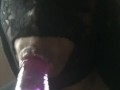 PRETTY LACE MASKED BI FEMALE DEEPTHROAT NEW VIBRATOR