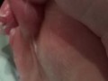 Erotic foot massage