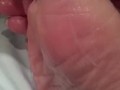 Erotic foot massage
