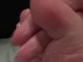 Erotic foot massage
