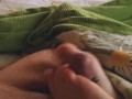 Quick Homemade Morning Footjob and Solefuck to Cum on Feet