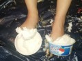 Messy feet