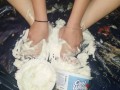 Messy feet