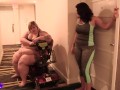 LAZY SSBBW IVY DAVENPORT TRIES TO GET MOBILITY BACK WITH TRAINER GIA LOVE 