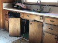 Teen fucks lucky plumber in the kitchen - Erin Electra
