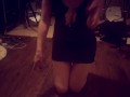 Dirty Ginger Bitch Goes Dancing on High Heels After Sex Party