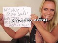 Cum eating UK skank anally destroyed by rough sex
