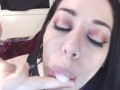 Cum up my fucking nose!