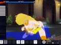 [CM3D2] - RWBY Hentai - Busty Blonde Yang Xiao Long Having Private Pool Fun