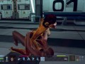 HUMAN DOES A HOT ASS ALIEN BABE