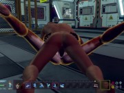HUMAN DOES A HOT ASS ALIEN BABE