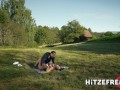HITZEFREI Busty German Babe Jacky Lawless Ass Fucked Outdoors