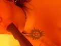 BBW MILF LoverRae Blowing her Big Long Purple Dildo! Shower shows :)