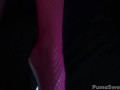 Fucking My Pussy in Pink Fishnets - Multiple Orgasms Big Dildos Go Deep!