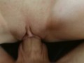 Pure Pauline belly cumshot POV