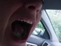 Public Car Park Blow Job &amp; Swallow